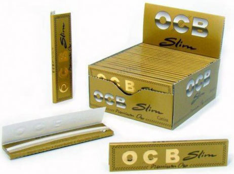 Бумага для самокруток OCB Slim Premium Oro вид 1