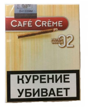 Сигариллы Cafe Creme Filter Vanilla 02 вид 1