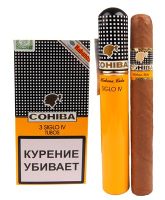 Сигары  Cohiba Siglo IV Tubos вид 1