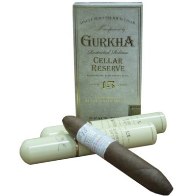 Сигары Gurkha Cellar Reserve 15 Grand Rothchild Tubos вид 1