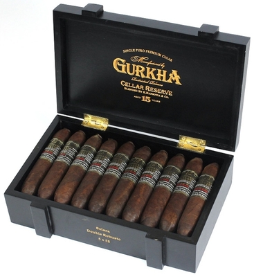 Сигары Gurkha Cellar Reserve Limitada Solara Double Robusto вид 1