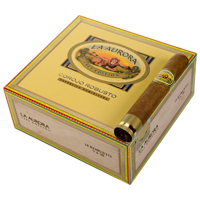 Сигары La Aurora 1903 Edition Corojo Robusto вид 1