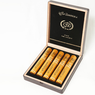 Сигары  La Flor Dominicana Oro No. 6 Maduro Tubos вид 1