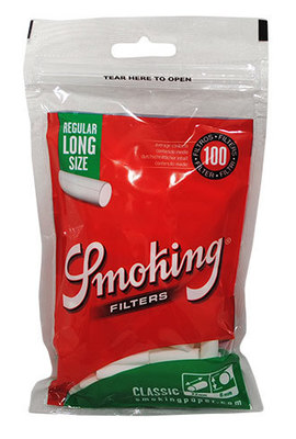 Фильтры для самокруток Smoking Regular Long вид 1
