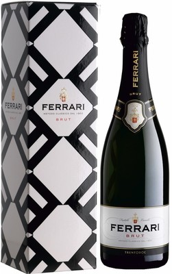 Игристое вино Ferrari Brut, Trento DOC, 0,75 л. вид 1