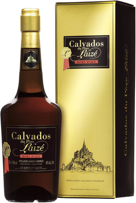 Кальвадос Calvados du pere Laize Hors d'Age, gift box, 0.7 л вид 1