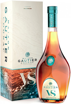 Коньяк Gautier V.S., п/у, 0.7 л вид 1
