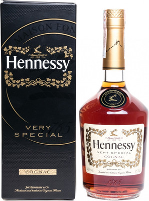 Коньяк Hennessy V.S, gift box, 0.7 л вид 1