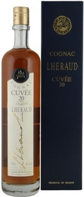 Коньяк Lheraud Cognac Cuvee 20, 0.7 л вид 1
