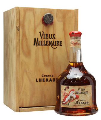 Коньяк Lheraud Cognac Vieux Millenaire, wooden box, 0.7 л вид 1