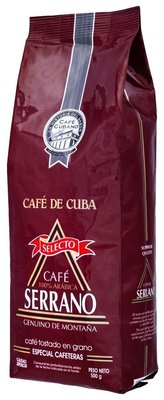 Кубинский Кофе Serrano в зёрнах 500гр вид 2