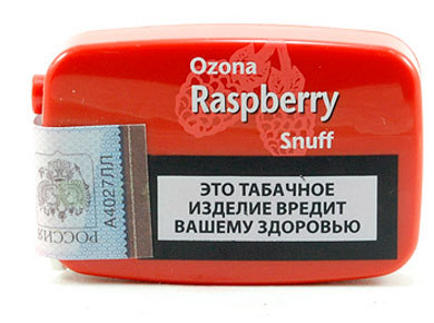 Нюхательный табак Ozona Raspberry вид 1