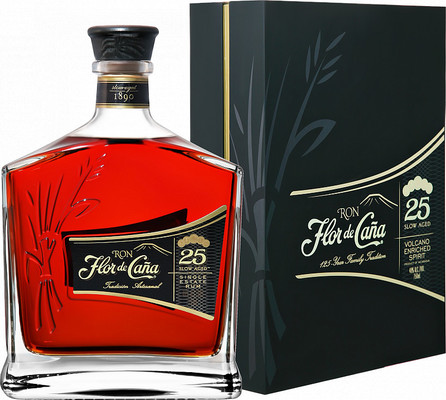Ром Flor de Cana Centenario 25 Years Old, gift box, 0.75 л вид 1