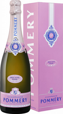 Шампанское Pommery Brut Rose, Champagne AOC, gift box , 0,75 л. вид 1
