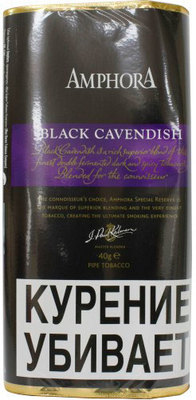Трубочный табак Amphora Black Cavendish вид 1