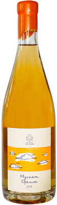Вино белое сухое Усадьба Перовских Мускат Оранж, 0,75 л вид 1