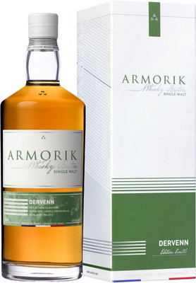 Виски Armorik Dervenn Gift Box, 0.7 л вид 2