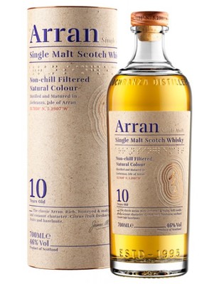 Виски Arran 10 years, 0.7 л вид 2