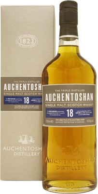 Виски Auchentoshan 18 years, gift box, 0.7 л вид 1