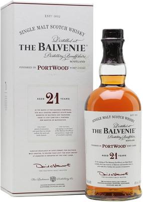 Виски Balvenie PortWood 21 Years Old, gift box, 0.7 л вид 1