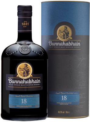 Виски Bunnahabhain aged 18 years, gift box, 0.7 л вид 2