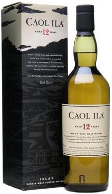 Виски Caol Ila malt 12 years old, with box, 0.75 л вид 1