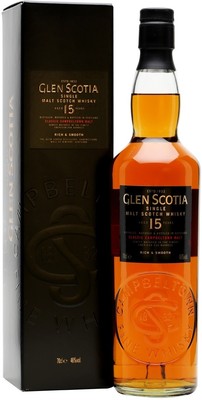 Виски Glen Scotia 15 Years Old, gift box, 0.7 л вид 1