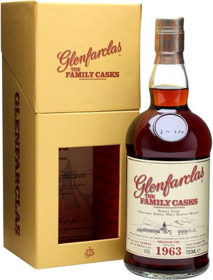 Виски Glenfarclas 1963 Family Casks, 0.7 л вид 1