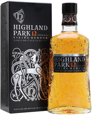 Виски Highland Park Viking Honour  12 Years Old, with box, 0.7 л вид 1