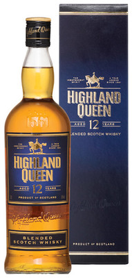 Виски Highland Queen 12 Years Old, gift box, 0.7 л вид 1