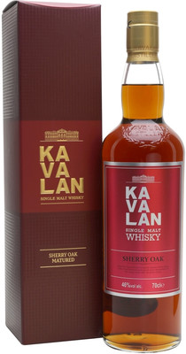 Виски Kavalan Sherry Oak Gift Box, 0.7 л вид 1