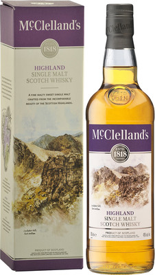 Виски McClelland's Highland, gift box, 0.7 л вид 1