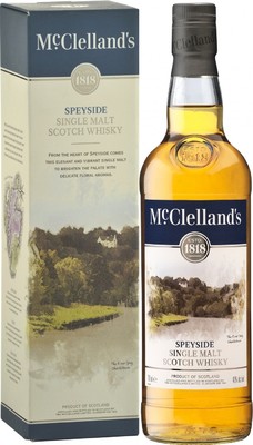 Виски McClelland's Speyside, gift box, 0.7 л вид 1