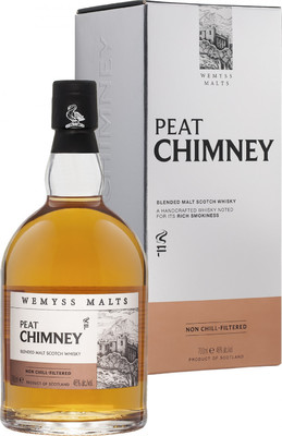 Виски Peat Chimney Blended Malt, gift box, 0.7 л вид 1