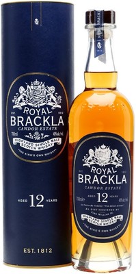 Виски Royal Brackla 12 Years Old, in tube, 0.7 л вид 1