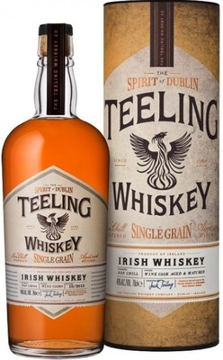 Виски Teeling Irish Whiskey Single Grain Gift Tube, 0.7 л вид 1
