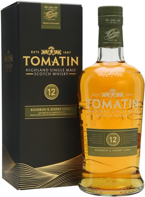 Виски Tomatin 12 Years Old Gift Box, 0.7 л вид 1