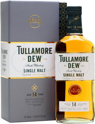 Виски Tullamore Dew 14 Years Old, gift box, 0.7 л вид 1
